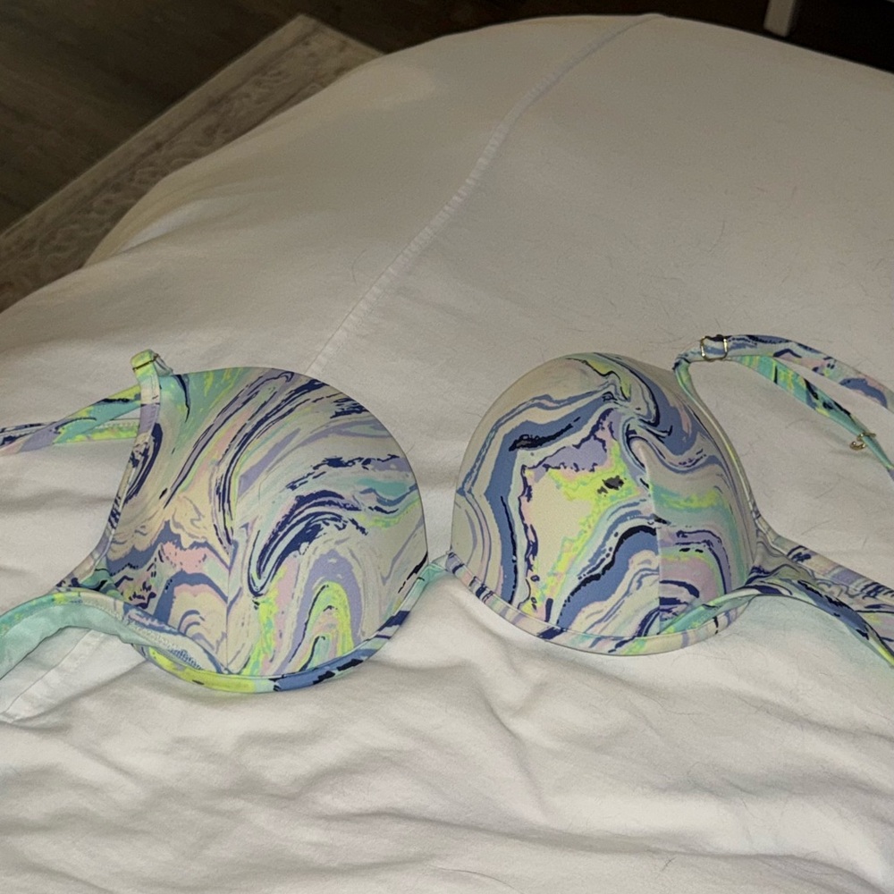 ISO Colorful Marble/Swirl Pattern Bathing suit bikini